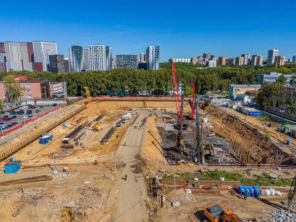 Ход строительства ЖК «Сет» за Август 2024 г., фото №2