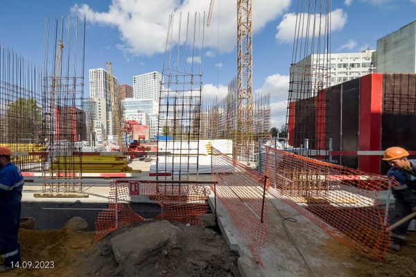 Ход строительства ЖК «Обручева 30» за Сентябрь 2023 г., фото №4