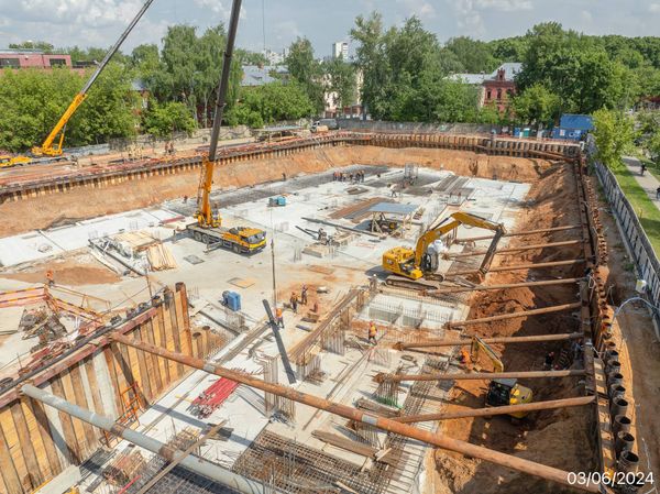 Ход строительства ЖК «Михалковский» за Июнь 2024 г., фото №5