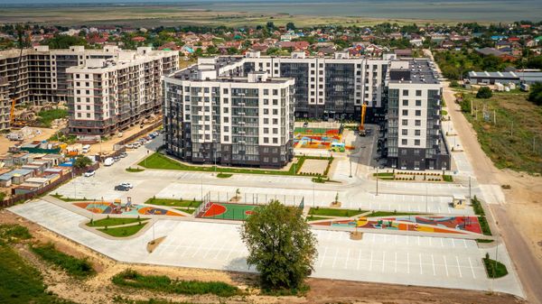 Ход строительства ЖК «Сады у моря» за Август 2023 г., фото №4