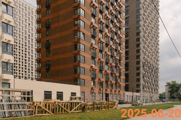 Ход строительства ЖК «Руставели 14» за Июнь 2025 г., фото №5