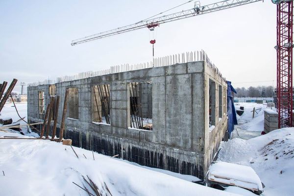 Ход строительства ЖК «Саларьево парк» за Январь 2021 г., фото №2