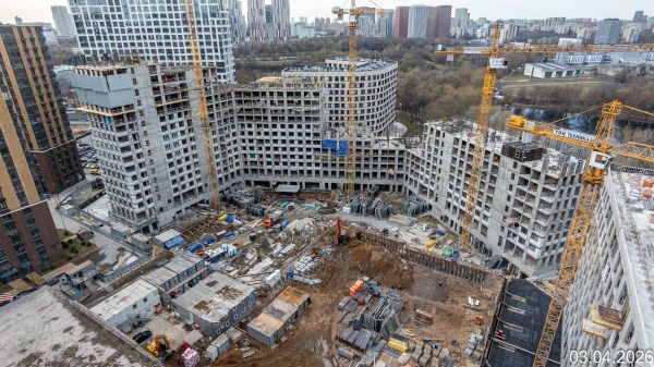 Ход строительства ЖК «Михалковский» за Апрель 2026 г., фото №4