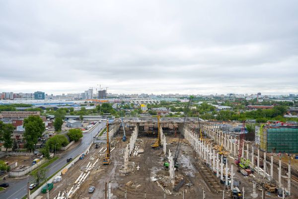 Ход строительства ЖК «Левел Южнопортовая» за Май 2025 г., фото №3