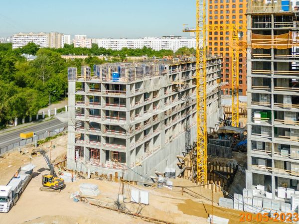 Ход строительства ЖК «Кольская 8» за Май 2023 г., фото №4