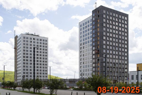 Ход строительства ЖК «Саларьево парк» за Август 2025 г., фото №3
