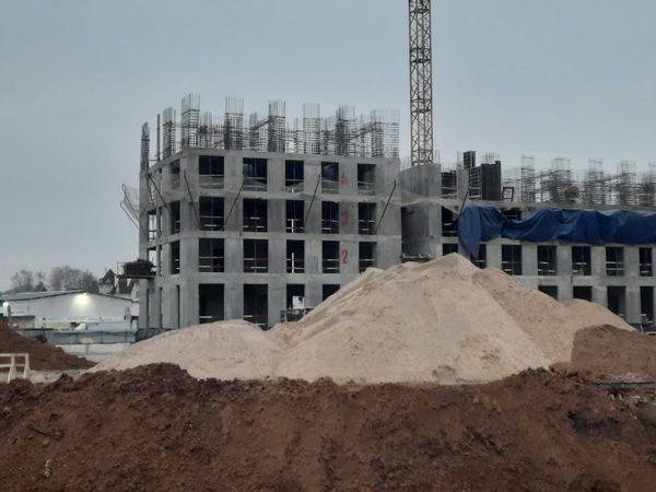 Ход строительства ЖК «Квартал Румянцево» за Ноябрь 2022 г., фото №3