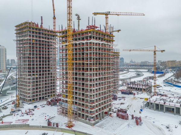 Ход строительства ЖК «Ривер Парк Кутузовский» за Январь 2024 г., фото №3