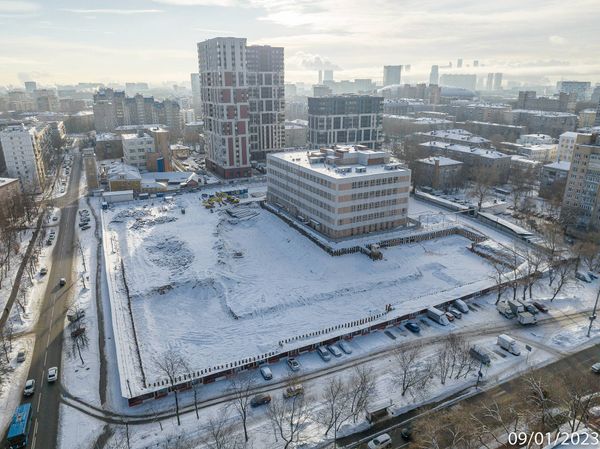 Ход строительства ЖК «Петровский парк II» за Январь 2023 г., фото №2