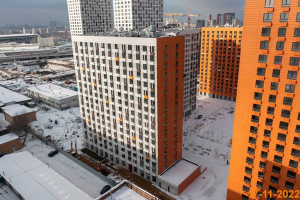 Ход строительства ЖК «Амурский парк» за Ноябрь 2022 г., фото №2