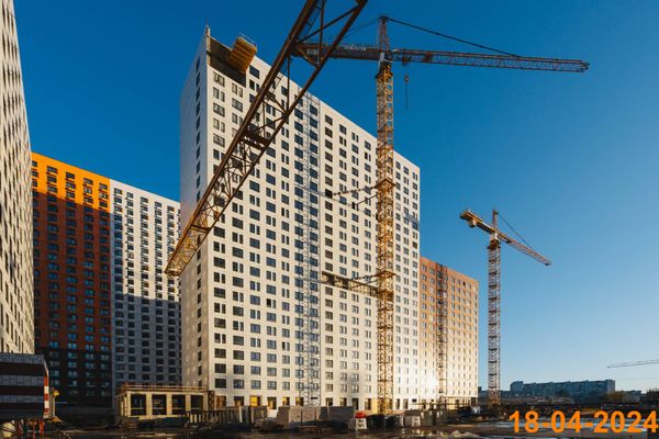 Ход строительства ЖК «Кольская 8» за Апрель 2024 г., фото №3