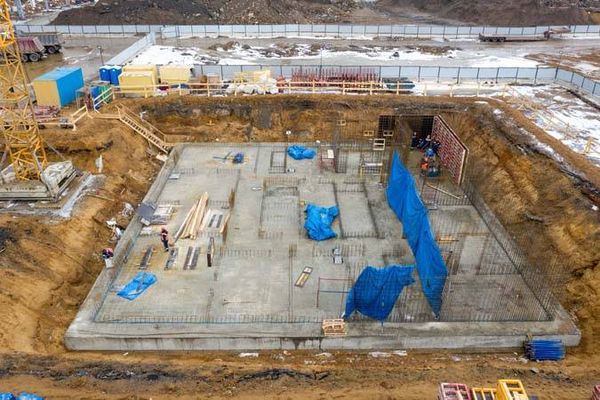 Ход строительства ЖК «Волжский парк» за Март 2021 г., фото №3