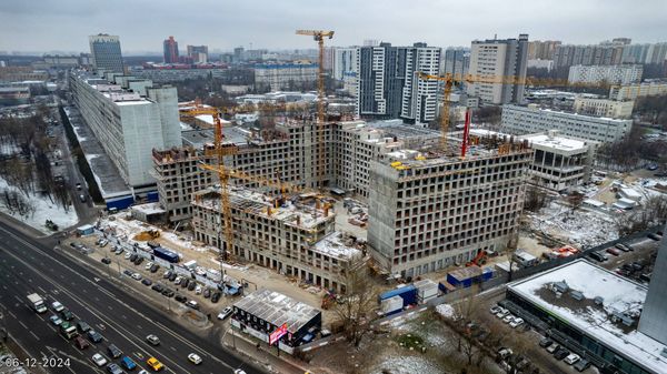 Ход строительства ЖК «Обручева 30» за Декабрь 2024 г., фото №4
