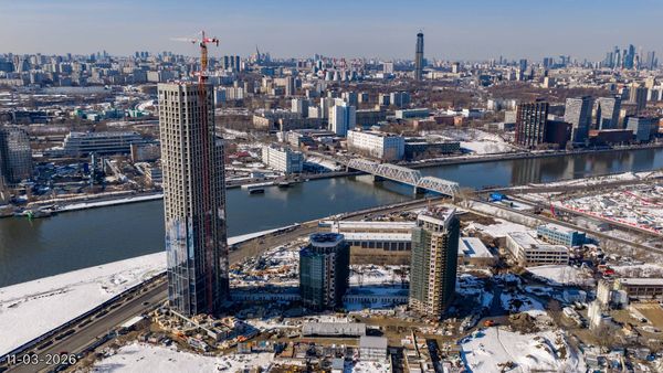 Ход строительства ЖК «МАРК» за Март 2026 г., фото №5