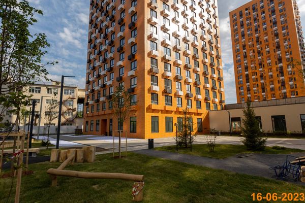 Ход строительства ЖК «Волжский парк» за Июнь 2023 г., фото №2