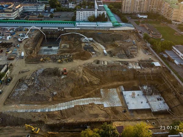 Ход строительства ЖК «Кронштадтский 9» за Июль 2021 г., фото №3