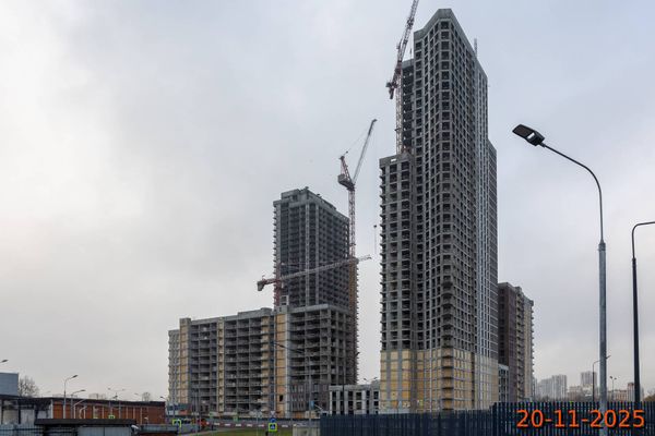 Ход строительства ЖК «Москворечье» за Ноябрь 2025 г., фото №2