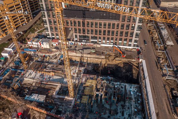 Ход строительства ЖК «Феймос» за Октябрь 2021 г., фото №2