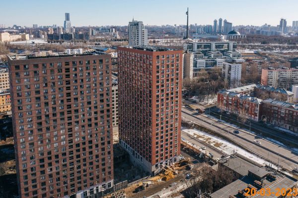 Ход строительства ЖК «Барклая 6» за Март 2023 г., фото №2