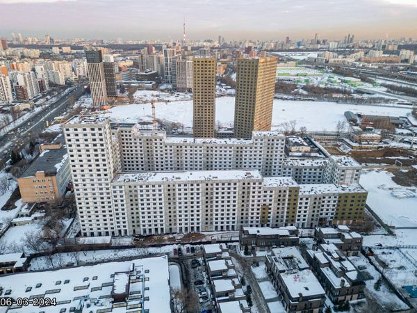 Ход строительства ЖК «Дмитровское небо» за Март 2024 г., фото №4