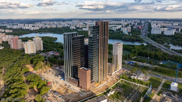 Ход строительства ЖК «Вейв» за Май 2025 г., фото №2