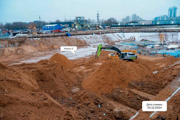 Ход строительства ЖК «НОВА» за Декабрь 2024 г., фото №3