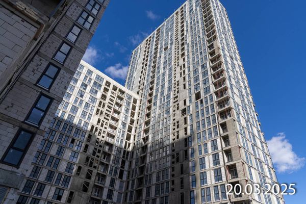 Ход строительства ЖК «Южные сады» за Март 2025 г., фото №2