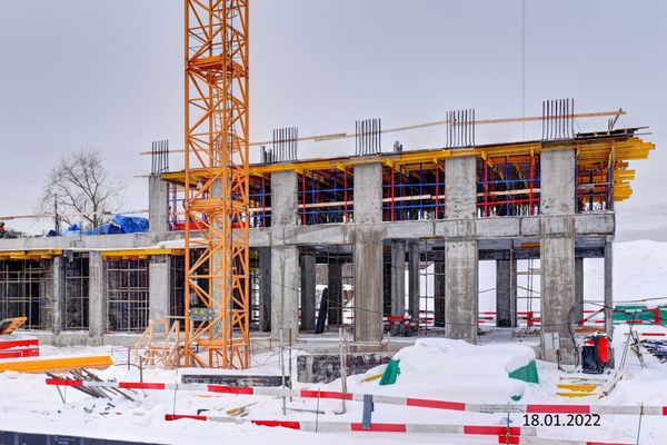 Ход строительства ЖК «Михалковский» за Январь 2022 г., фото №2