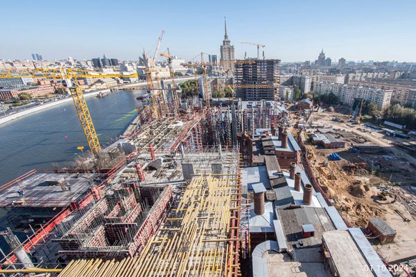 Ход строительства ЖК «Бадаевский» за Октябрь 2024 г., фото №3