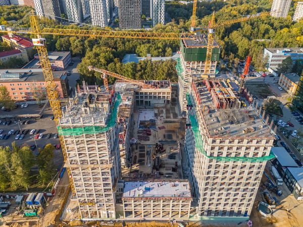 Ход строительства ЖК «Сет» за Сентябрь 2025 г., фото №3