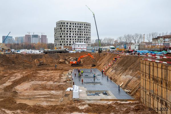 Ход строительства ЖК «Михалковский» за Ноябрь 2022 г., фото №4