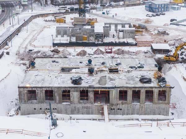 Ход строительства ЖК «Большая Академическая 85» за Февраль 2021 г., фото №3
