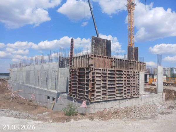 Ход строительства ЖК «Центральный квартал» за Август 2026 г., фото №4