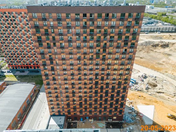 Ход строительства ЖК «Большая Академическая 85» за Май 2023 г., фото №2