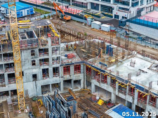 Ход строительства ЖК «Михалковский» за Ноябрь 2025 г., фото №5