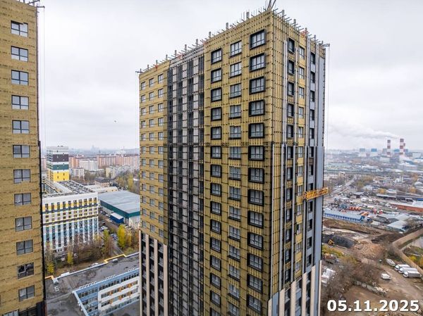 Ход строительства ЖК «Варшавские ворота» за Ноябрь 2025 г., фото №3