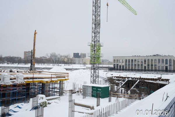 Ход строительства ЖК «Адмирал» за Январь 2026 г., фото №2