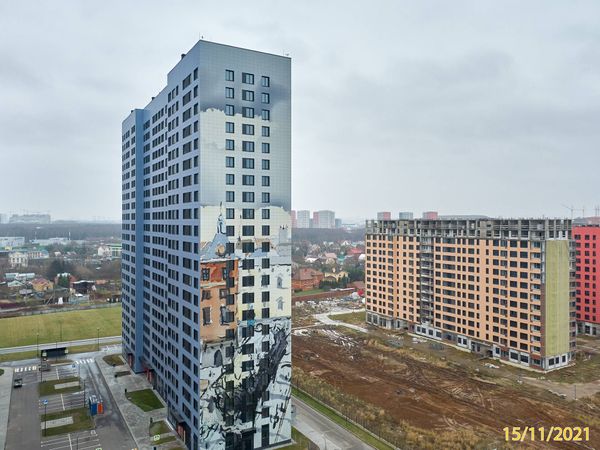 Ход строительства ЖК «Филатов Луг» за Ноябрь 2021 г., фото №3
