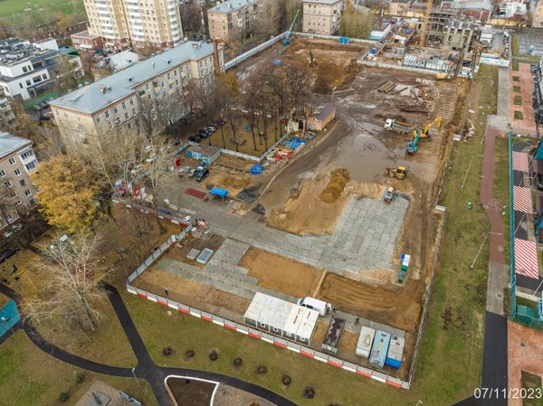 Ход строительства ЖК «Семеновский парк 2» за Ноябрь 2023 г., фото №4