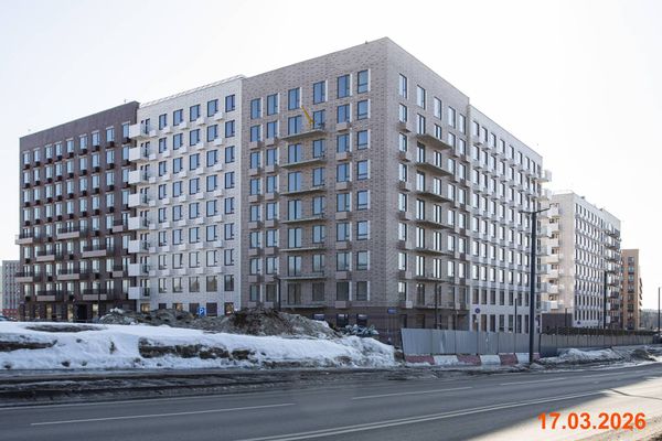 Ход строительства ЖК «Середневский лес» за Март 2026 г., фото №2