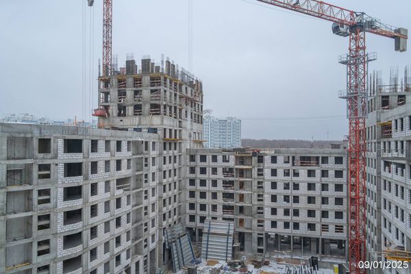 Ход строительства ЖК «Варшавские ворота» за Январь 2025 г., фото №2