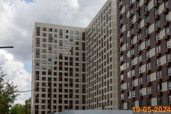 Ход строительства ЖК «Юнино» за Май 2024 г., фото №4