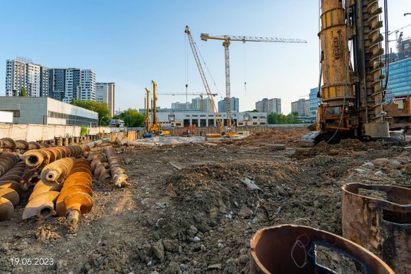 Ход строительства ЖК «Обручева 30» за Июнь 2023 г., фото №2