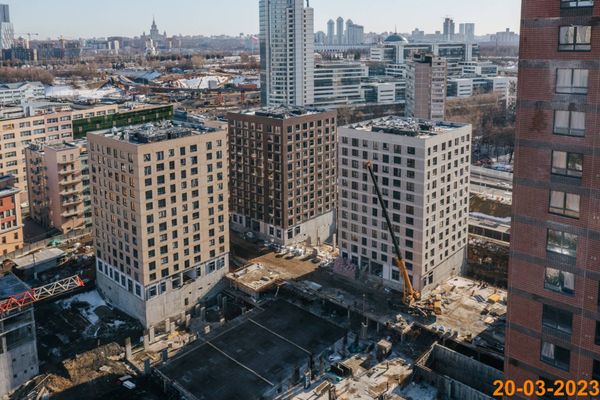 Ход строительства ЖК «Барклая 6» за Март 2023 г., фото №5