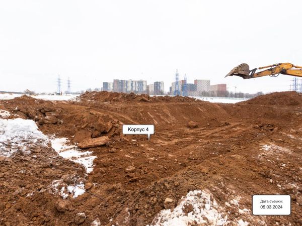 Ход строительства ЖК «Подольские Кварталы» за Март 2024 г., фото №3