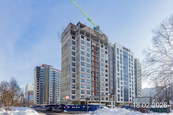 Ход строительства ЖК «Панфиловский проспект, з/у 927» за Март 2026 г., фото №2