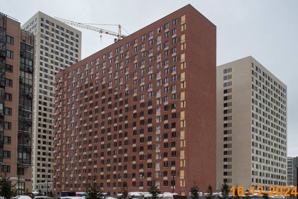 Ход строительства ЖК «Митинский лес» за Декабрь 2024 г., фото №2