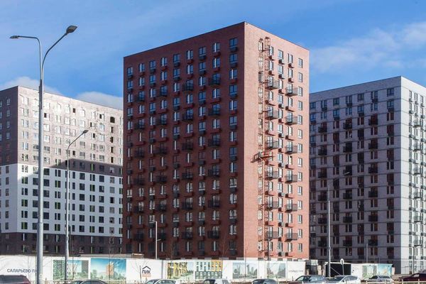 Ход строительства ЖК «Саларьево парк» за Ноябрь 2020 г., фото №2