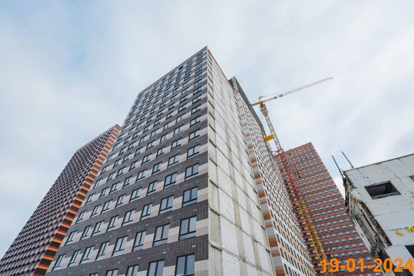 Ход строительства ЖК «Сигнальный 16» за Январь 2024 г., фото №5