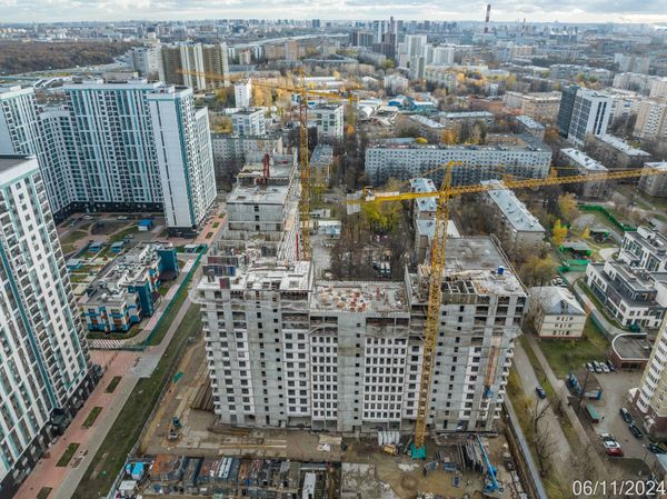 Ход строительства ЖК «Семеновский парк 2» за Ноябрь 2024 г., фото №2